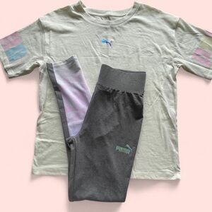 Puma Kids Charcoal Leggings